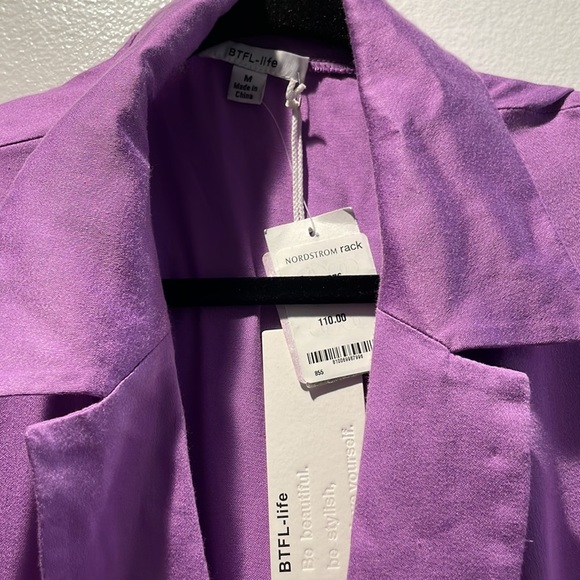 NWT BTFL-life purple romper - Picture 6 of 7